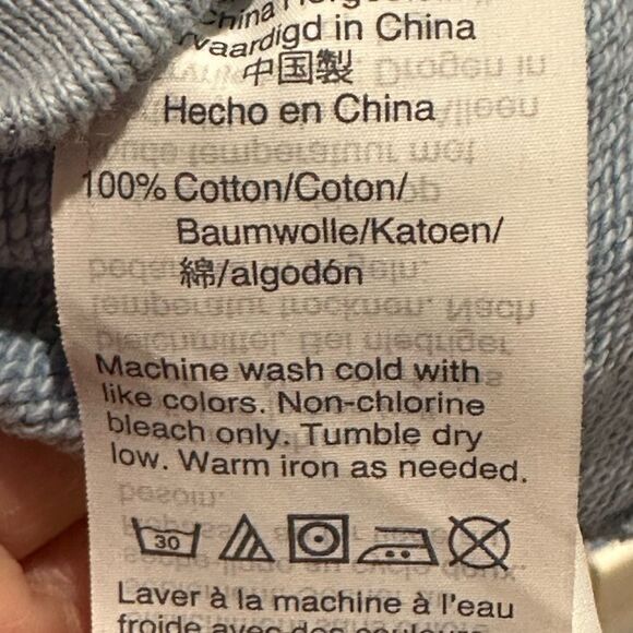 J.Crew Light Blue Big Sky' Sweatshirt - Picture 9 of 15